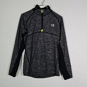 GAP fit large black and gray athletic jacket